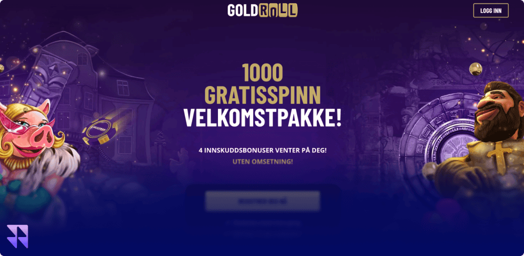 Goldroll casino hjemmeside
